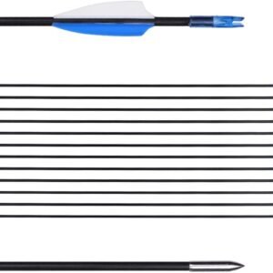 LWANO 31" Training Arrows-Archery Practice Target Arrows for Kids Youth or Beginners with Durable Shaft on Recurve Bow Compound Bow and Longbow