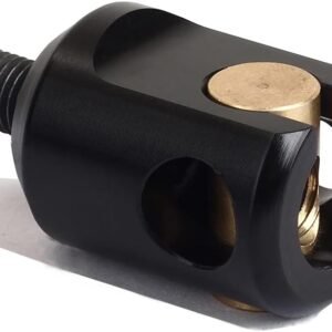 SOPOGER Bow Stabilizer Quick Disconnect Double Joint Archery Shock Absorber Connector Adjustable Bow Rod Stabilizer