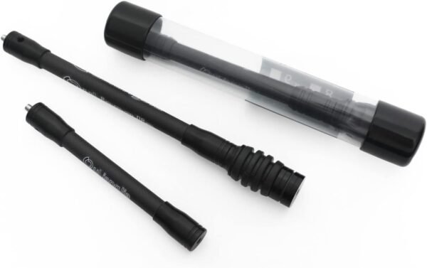 Archery Bow Stabilizer for Compound bow Hunting 3K High Modulus Carbon including dampers, Light Weighted, 8" or 10" or 12" in