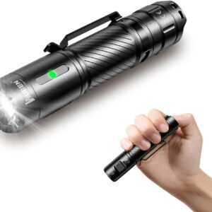 WUBEN C3 Flashlight 1200 High Lumens Rechargeable Flashlights 6 Modes Super Bright IP68 LED Tactical Flashlight for Camping, Home, Emergency, Rescue, Hunting, Inspection, Repair, Tool Gifts for Men