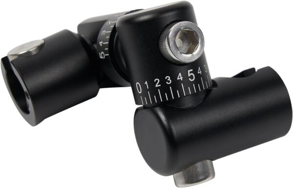 S F Archery Single Side Adjustable V-Bar Mount Quick Disconnect,Bow Rod Stabilizer,Sidebar Mount Pkg,Bow stabilizer,Back bar stabilizer Mount