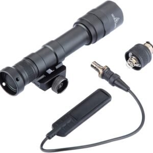 Assletes Tactical Flashlights, Black Rifle Weapon Light,Pressure Switch Included