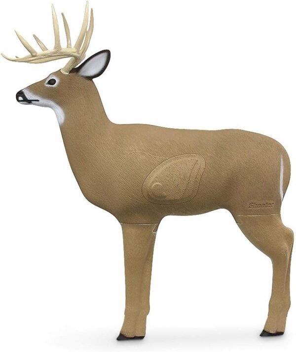 Field Logic Big Shooter Buck 3D Archery Target with Replaceable Insert Core, Brown