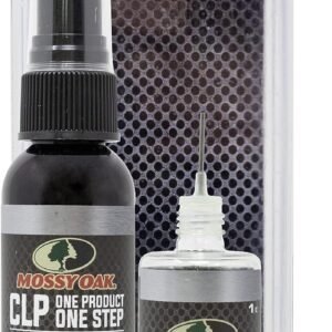 Mossy Oak Gun Oil Combo Kit | Cleaner, Lubricant, & Protectant [CLP] | One-Step Gun Cleaner and Gun Oil Lubricant | 2oz. Fine Mist Pump Sprayer & 1 oz. Needle Oiler of CLP Gun Cleaner and Lubricant