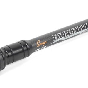 SUNYA Archery Bow Stabilizer for Compound Bow, Carbon Fiber Body Flexible Core, Damping System and Weights Kit, 8",10",12" 15" in Expedition Series