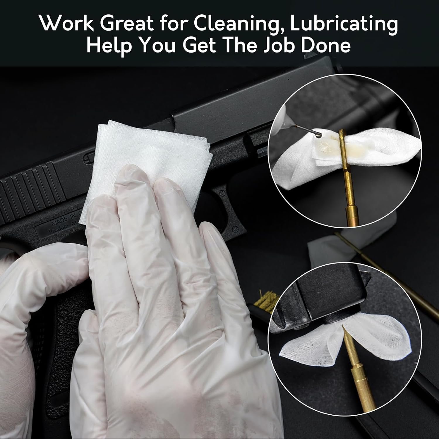 Gun Cleaning Supplies Kit 12 In 1 Universal Gun Cleaning Kit Incl. Gun Cleaning
