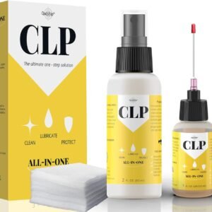 Gun Oil 2 oz & 1 oz Needle Oiler Gun Lubricant, Multi-Purpose Gun Cleaning Kit Protector, Clp Gun Cleaner and Lubricant, Gun Cleaning kit with Oil and Cleaner - by Qucship