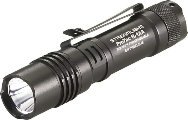 Streamlight 88061 ProTac 1L-1AA 350-Lumen Dual Fuel Professional Tactical Light, Black