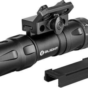 OLIGHT Odin Mini 1250 Lumens Ultra Compact Rechargeable Mlok Mount Weaponlight, Removable Slide Rail Mount and Remote Switch, 240 Meters Beam Distance, Mlok Included