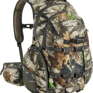 TIDEWE Hunting Backpack, Waterproof Camo Hunting Pack with Rain Cover, Long-Lasting Large Capacity Hunting Day Pack for Rifle Bow Gun (Next Camo G2)