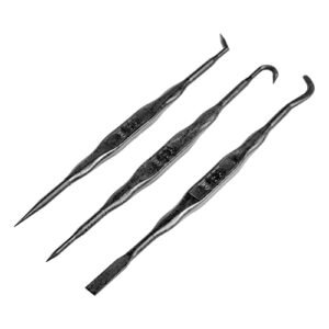 Breakthrough Clean Technologies® Double-Ended Fiber Reinforced Polymer Picks, 3-Pack w/Vinyl Pouch, Black