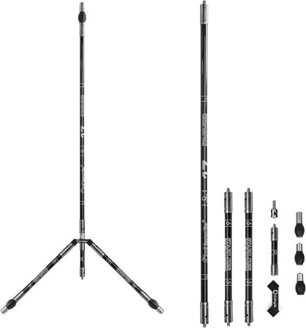 Archery Bow Stabilizer Set for Recurve Bow Carbon Fiber Bow Stabilizer Extension Pole Rod Bow Stabilizer ¡­