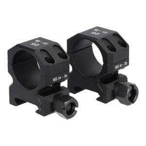 SIG SAUER 1 in Buckmasters Aluminum Durable Lightweight Easy-to-Install Tactical Rifle Scope Ring Set, High, 1.12 in