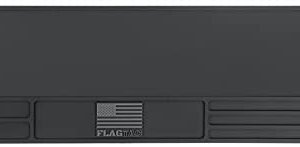 FlagTAC Gun Cleaning Mat for Long Rifle, Shotgun, & Handguns 36"x10". Magnetic Rubberized Gun Maintenance Mat. Gun Mat Non-Slip, Oil-Resistant, & Waterproof. Gun Cleaning Kit (Large (36"x10"))