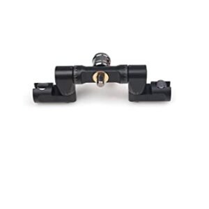 Perogen Archery Bow Stabilizer Double Side Adjustable V-Bar Mount Quick Disconnect for Recurve Bow and Compound Bow