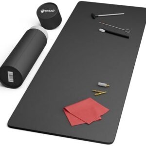 Falko Tactical Premium Gun Cleaning Mat (3 Sizes) - 2X Thicker, Oil and Solvent Resistant - Non Slip, Perfect Gun Mat for Cleaning - (Handgun, Rifle and XL Firearms)