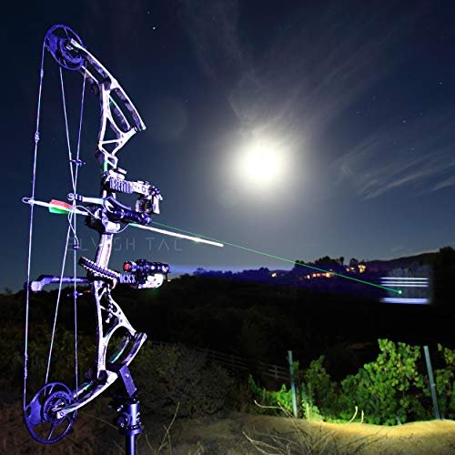 Elvish Tac Picatinny Rail For Compound Bow – Stabilizer Mount For Flashlight & Laser – Bowhunting Accessory