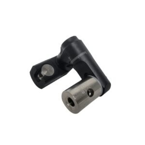 Southland Archery Supply Aluminum Bow Stabilizer V-Bar Mount with Side Bar Quick Disconnects and Micro Adjustments for Olympic Recurve Bow or Target Compound Bow (Single Side)