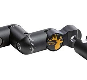 Trophy Ridge Hitman Sidebar Archery Bow Stabilizer Bracket - Quick Connect System, Easy Adjustment for Stabilizer Positioning, Convenient for Storage and Transportation , 6"