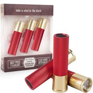 MyMealivos 3-Pack 12 Gauge 6 LED Flashlight