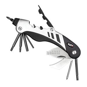 Real Avid Gun Tool - 18-In-1 Gunsmithing Shotgun & Rifle Multi Tool - Bit Driver, Torq Bits, Choke Tube Wrench, Allen Wrench, Scope Tool, & Punch Tool