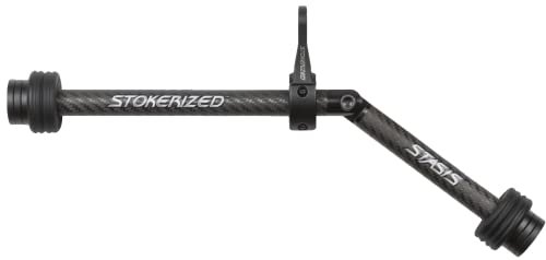 Stokerized Stabilizers Super Lite(SL) Carbon Hunting 15" Stasis Stabilizer, Black