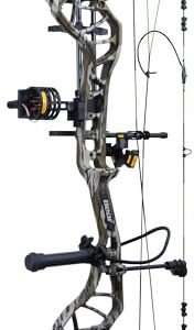 Gamekeeper Ready to Hunt Compound Bow Package with up to 70 lb. Draw Weight, Right Hand, Mossy Oak Bottomland