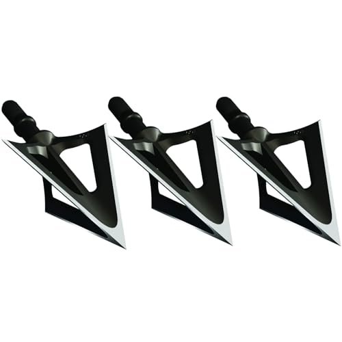 G5 Montec CS 100-Grain Fixed Blade Broadheads – Pack of 3, Sharp & Durable for Archery Hunting - Image 2