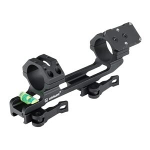 ohhunt Quick Release Scope Mount 1" 30mm with Red Dot Adapter Plate Compatible with RMR Footprint