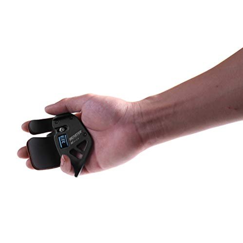 BICASTER Leather Archery Finger Tab RH Guard – Black, Medium Size - Image 3