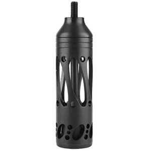 Archery Stabilizer Archery Bow Damper Stabilizer Weight Kit Balance Bar Bow Accessory for Archery(Black)