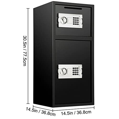 Secure Steel Hidden Safe Piggy Bank with Electronic Lock and Separate Storage - Image 2