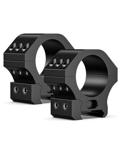 CVLIFE 30mm Scope Rings - Precision Rifle Scope Mount Medium Profile for Picatinny Rails - 2 Pieces