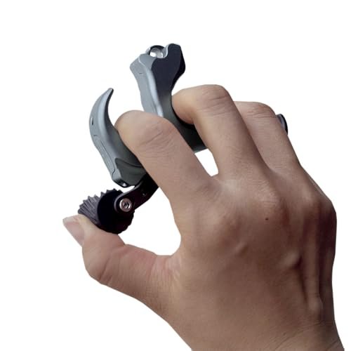 Adjustable Archery Compound Bow Release Aid with Wrist Strap – Gray - Image 5