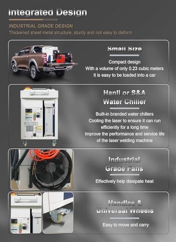2000W Handheld Fiber Laser Welder 4-in-1 for Metal & Cleaning - Image 3