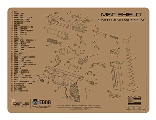 RangeMaster Elite Gun Cleaning Kit for M&P Shield with Mat & CLP Set - Image 2