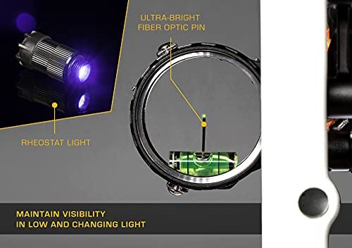 Trophy Ridge React One Pro Bow Sight RH – .010 Pin, Ultra-Precise Aim - Image 6