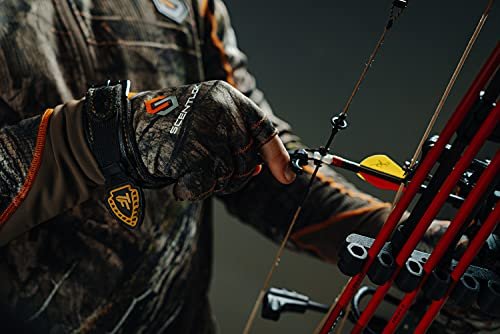 ScentLok Camo Hunting Gloves | Lightweight Breathable | Realtree Edge Med - Image 4