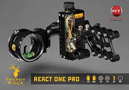 Trophy Ridge React One Pro Bow Sight RH – .010 Pin, Ultra-Precise Aim - Image 3