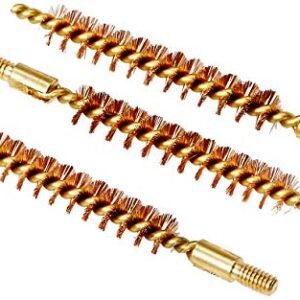 Tipton Best Gun Bore Brush .22 Cal 3-Pack Bronze Bristles for Removing Fouling and Residue in Barrel