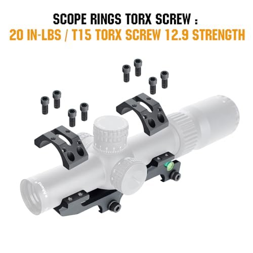 ohhunt Quick Release Scope Mount 1" 30mm with RMR Red Dot Adapter - Image 4