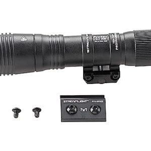 Streamlight 89003 ProTac 2.0 2000-Lumen Rail Mount High Lumen Tactical Rechargeable Long Weapon-Mounted Flashlight with SL-B50 Battery Pack and USB-C Cord, Black