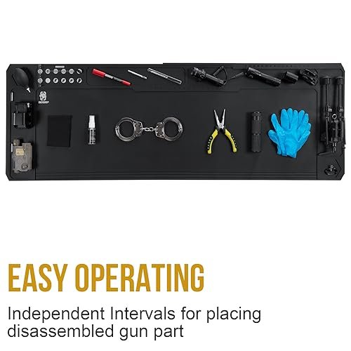 OneTigris XL Gun Cleaning Mat 48"x16" Magnetic Non-Slip Workbench Pad - Image 5