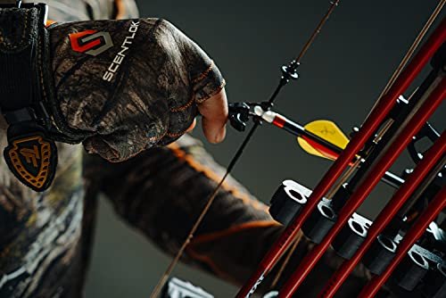 ScentLok Camo Hunting Gloves | Lightweight Breathable | Realtree Edge Med - Image 3