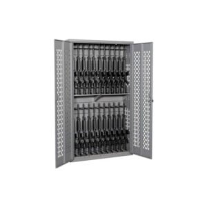 Datum Storage Argos Hinged Door Weapons Cabinet Holds 24 Rifles, 72", Desert Sand