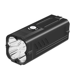 CGKs6anmU LED Tactical Flashlight - High Lumen, Zoomable, 5 Modes,led Outdoor high Power Super Bright Long Shot, Outdoor Gear, Emergency Flashlights