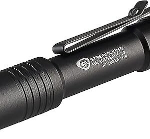 Streamlight 66320 MacroStream USB 500-Lumen 2000 Candela Rechargeable EDC Compact LED Flashlight with USB Cable, Black