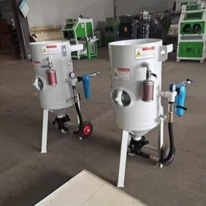 Manual & Automatic Sand Blasting Machine - Complete Sandblasting System for Metal, Jade, and Stone Cleaning Projects