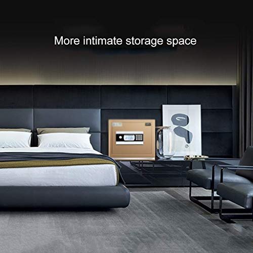 NAMSAR Smart Wall Safe Box Gold – Steel Security for Guns, Cash & Jewelry - Image 2