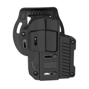 Universal Tactical Paddle Holster, OWB Holster for Most Popular Full Size and Compact Pistols, Black